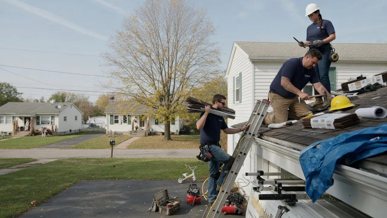 Local Roofing Contractors in Little Hocking, OH near me